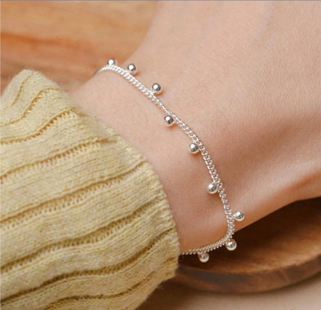 Bracelet en argent sterling